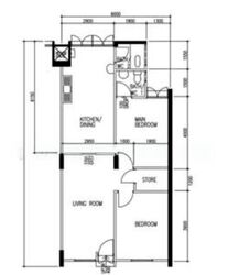 Blk 607 Clementi West Street 1 (Clementi), HDB 3 Rooms #596388491